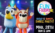 Bluey and Bingo Dance Party at the Fun Place in Clarkston